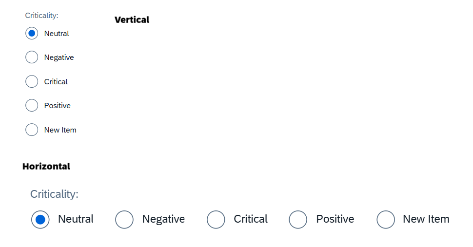 RadioButton